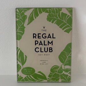 Kate Spade The Regal Palm Club Cheese Plate (no knife)